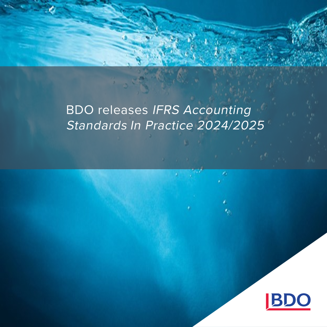 IFRS Accounting Standards In Practice 2024/2025 - BDO