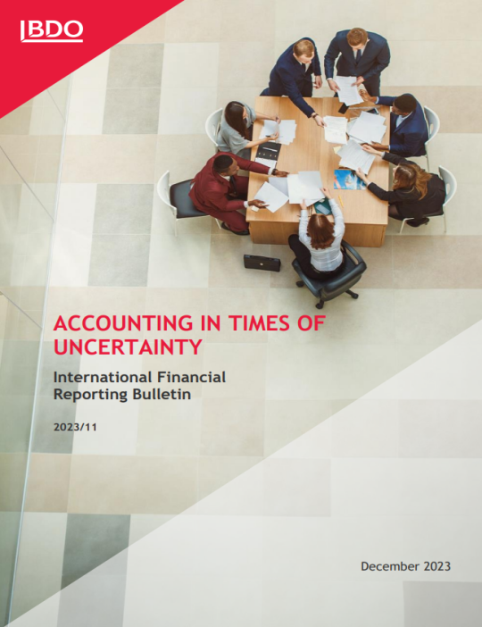 IFRS And Corporate Reporting - BDO